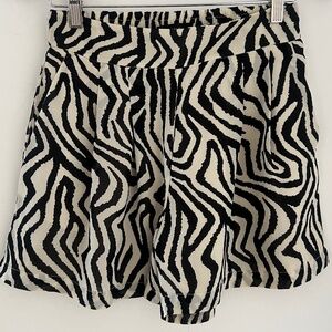 Dynamite Zebra Print Shorts